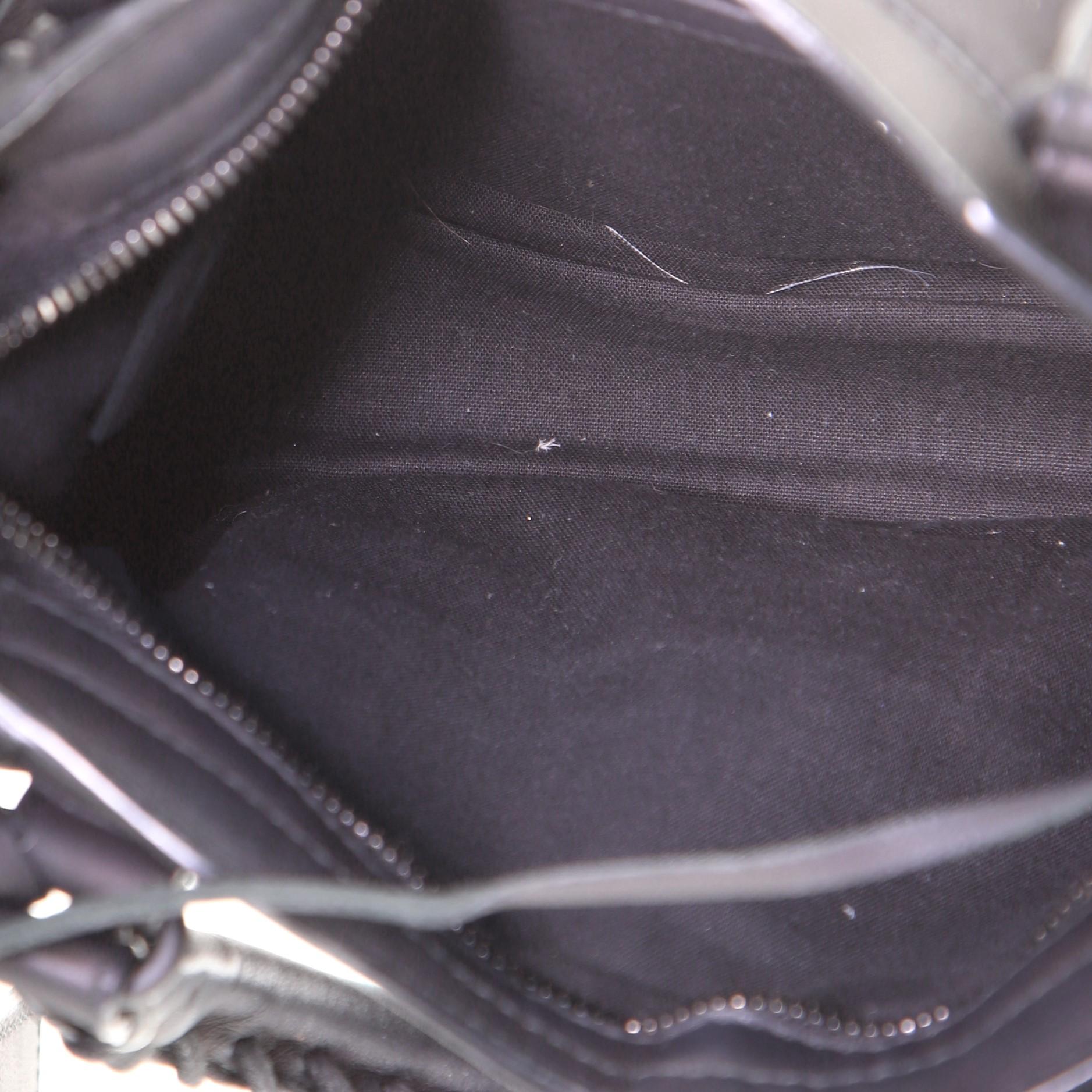 Klassische Nylon-Tasche mit Nieten von Balenciaga City Mini 1