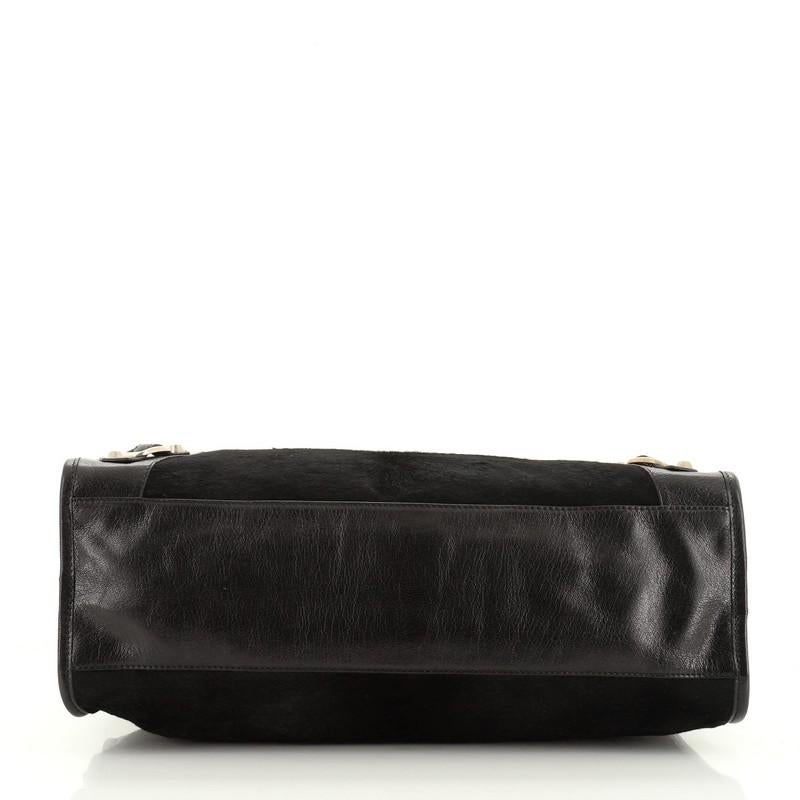 Balenciaga City Classic Studs Bag Pony Hair Medium Bon état à NY, NY
