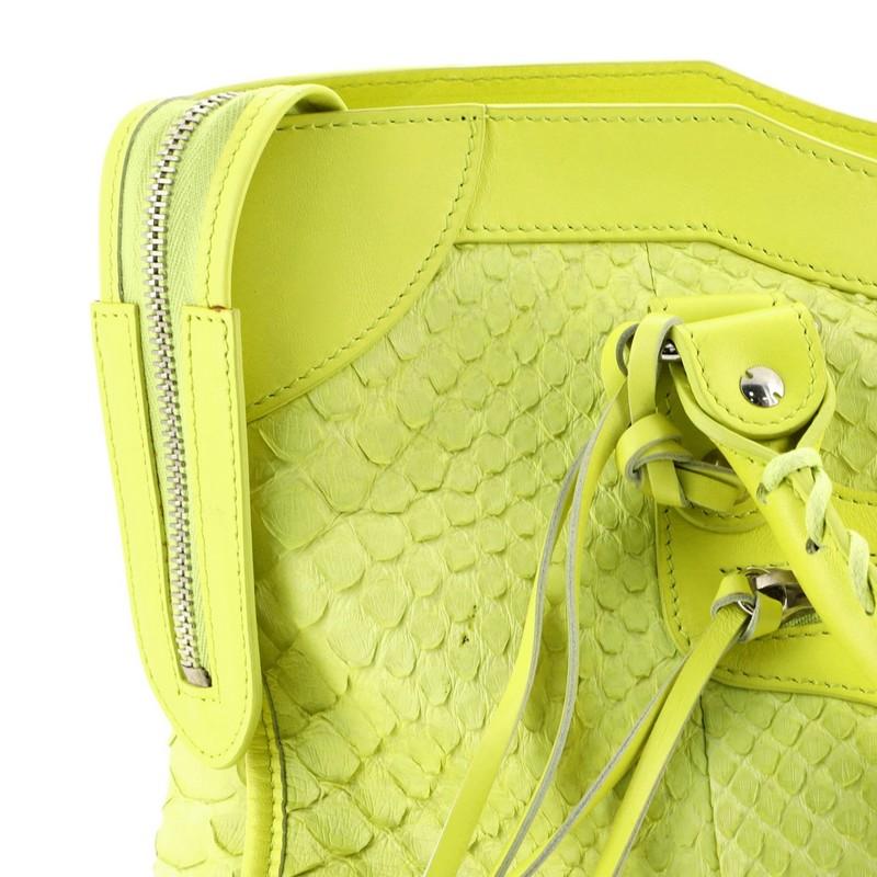 Balenciaga City Classic Studs Bag Python Medium 4