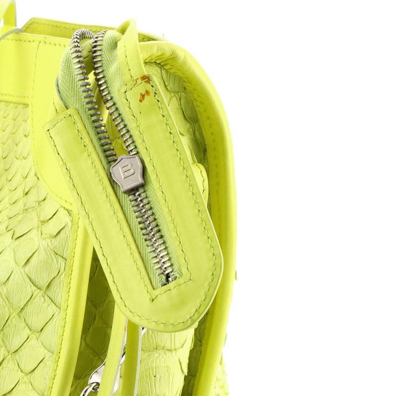 Balenciaga City Classic Studs Bag Python Medium 5