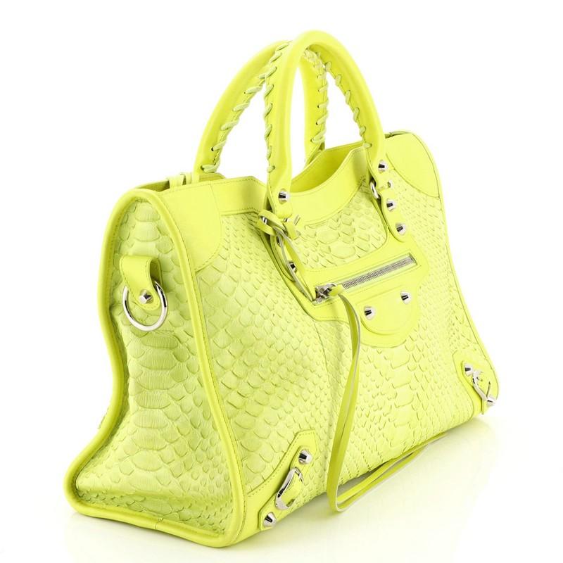 balenciaga python bag