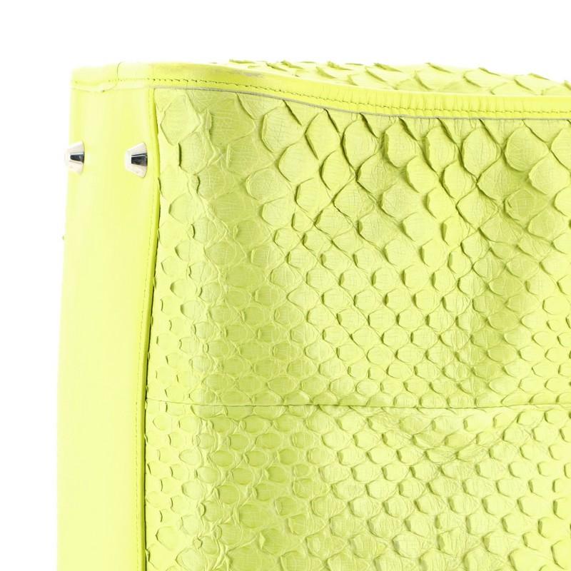 Balenciaga City Classic Studs Bag Python Medium 1