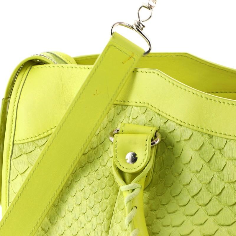 Balenciaga City Classic Studs Bag Python Medium 2