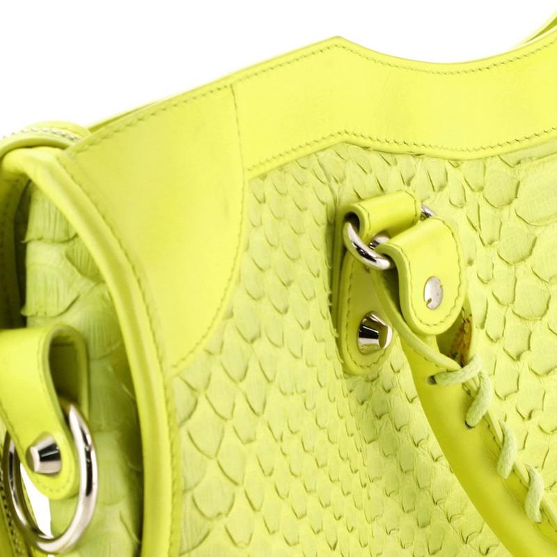 Balenciaga City Classic Studs Bag Python Medium 3