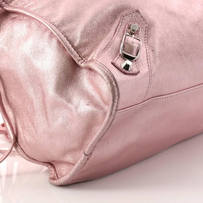 Balenciaga City Classic Studs Handbag Leather Medium  3