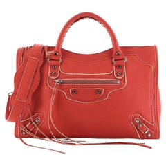 Balenciaga City Classic Nieten Highlight Tasche Leder Medium