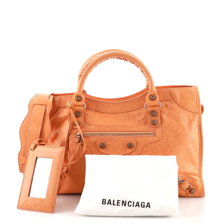 Balenciaga City Giant Studs Bag Leather For Sale at 1stDibs