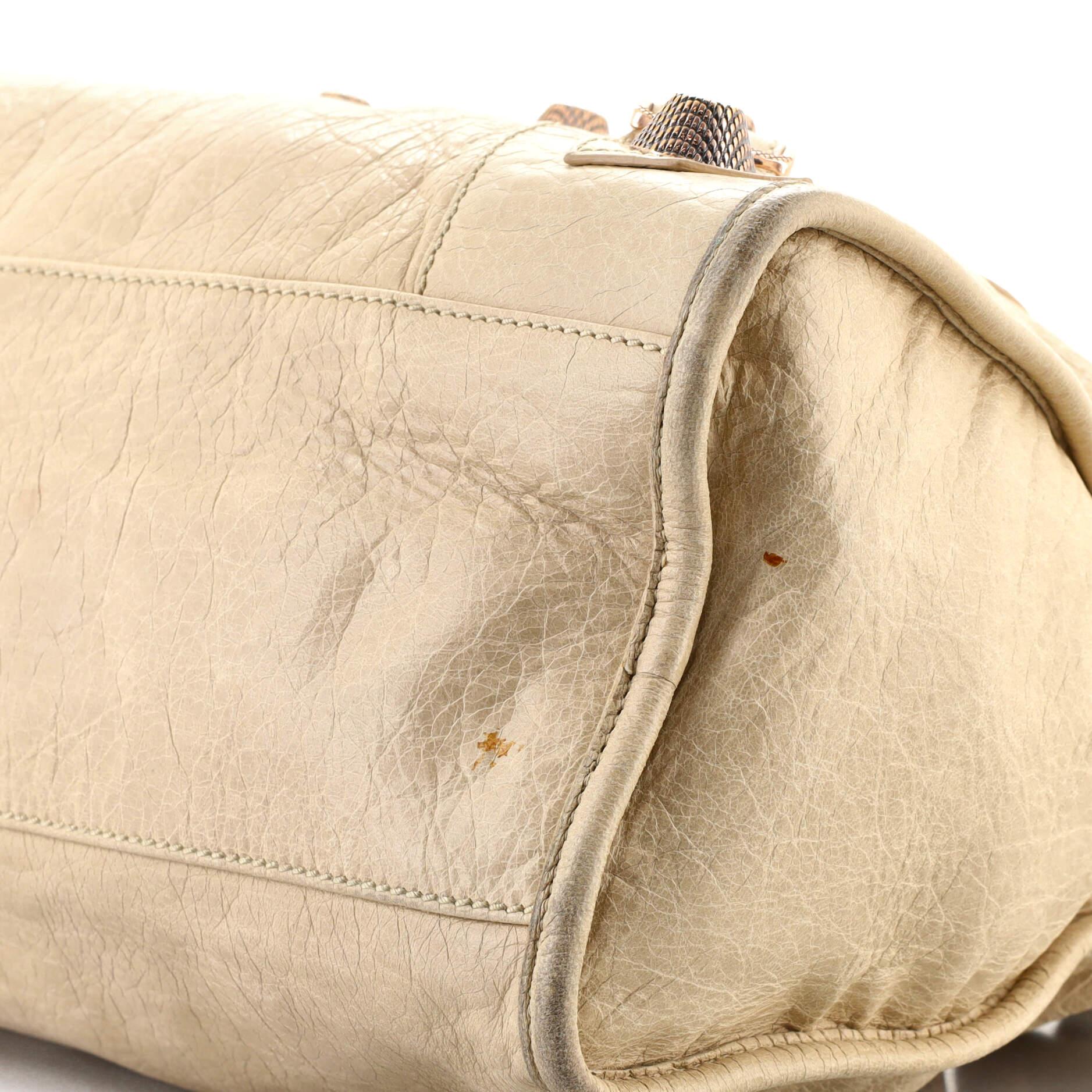Balenciaga City Giant Nietentasche aus Leder Medium 2