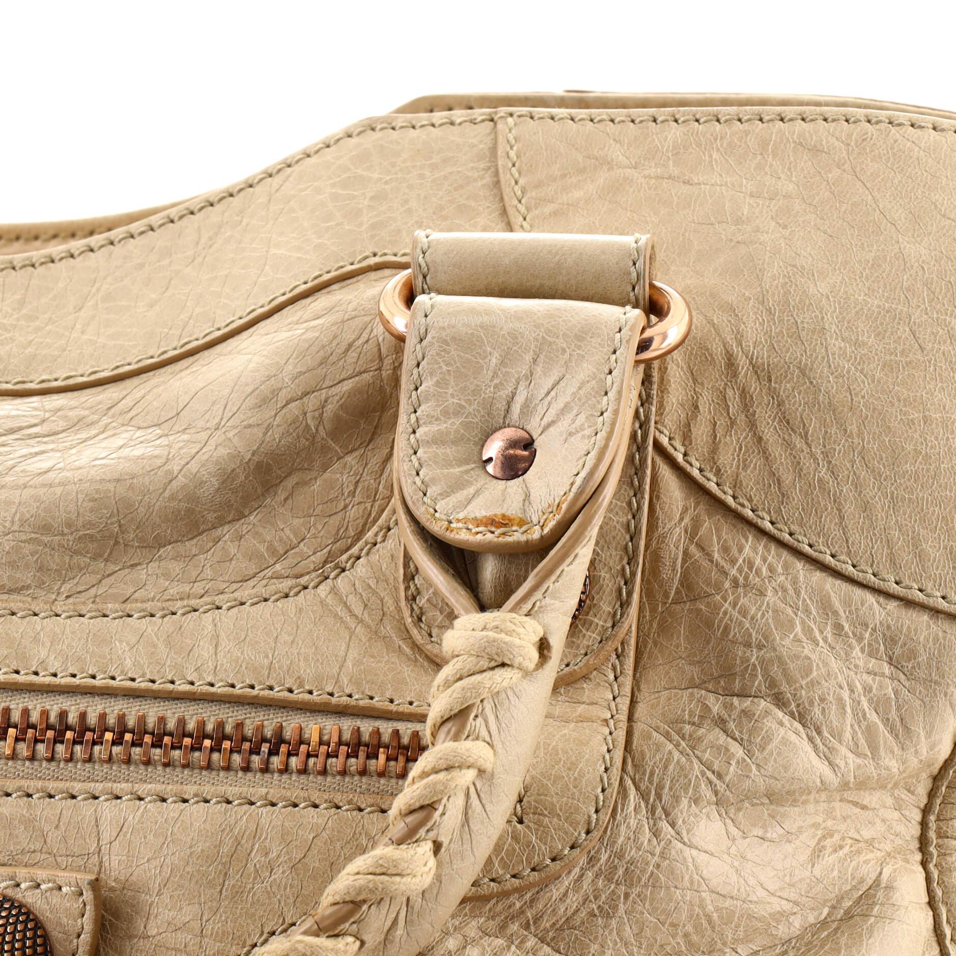 Balenciaga City Giant Nietentasche aus Leder Medium 3