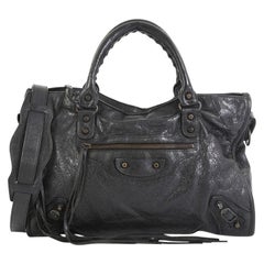 Balenciaga Vintage - Leather Motocross Giant City Bag - Brown Beige -  Leather Handbag - Luxury High Quality - Avvenice