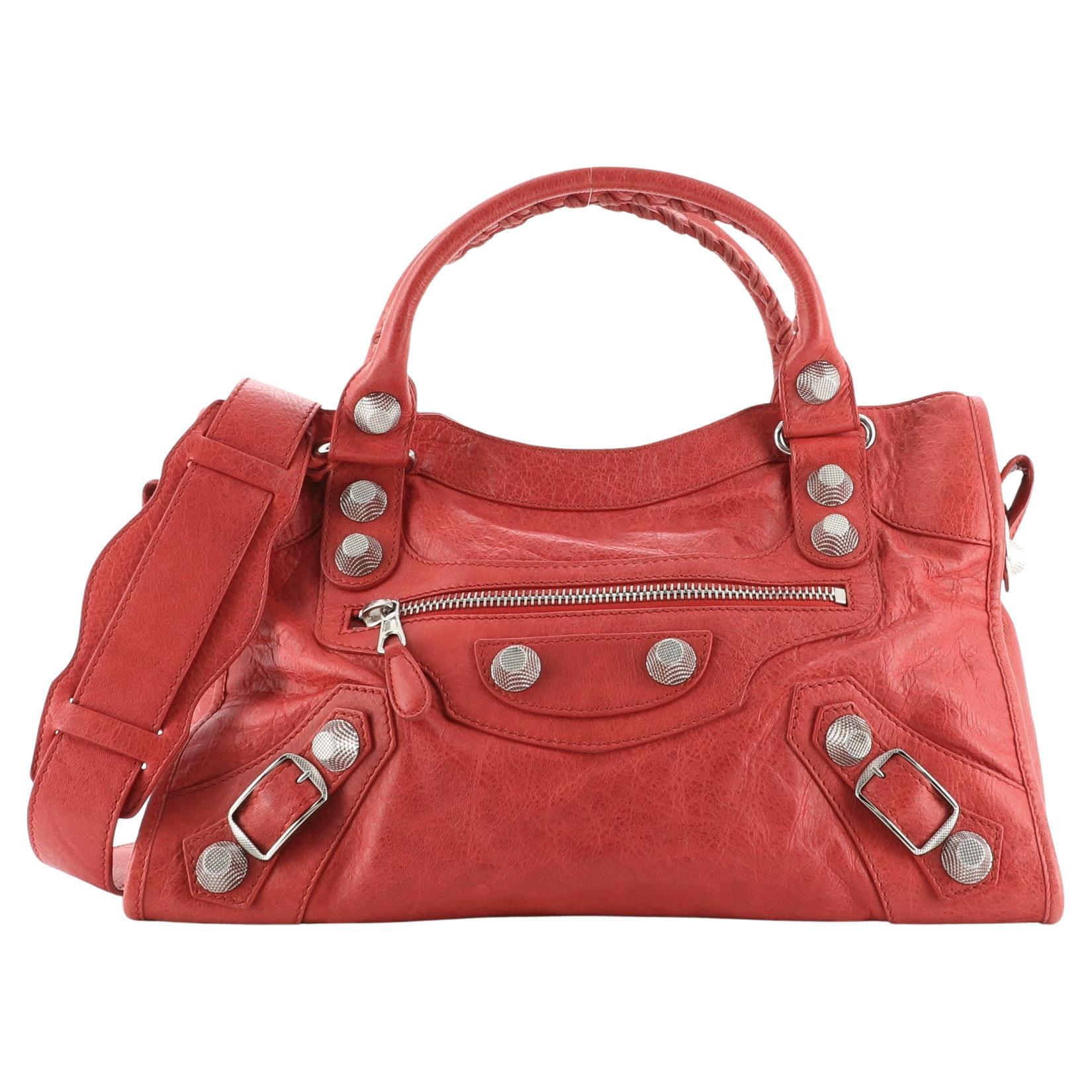 balenciaga city giant stud