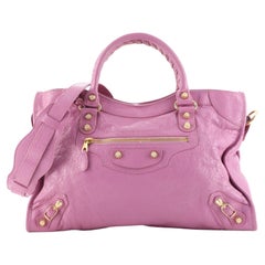 Balenciaga City Giant Studs Bag Leather Medium
