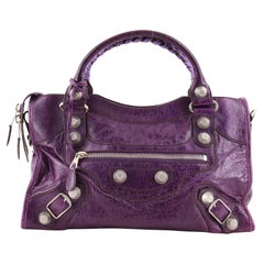 Balenciaga City Giant Studs Bag Leather Medium