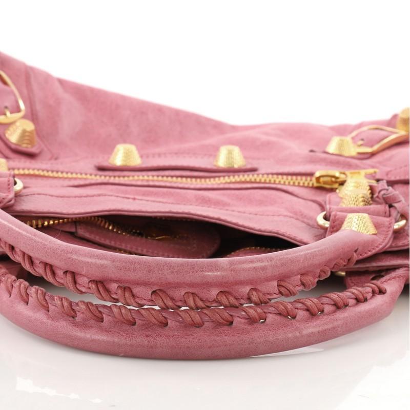 Balenciaga City Giant Studs Handbag Leather Medium 2