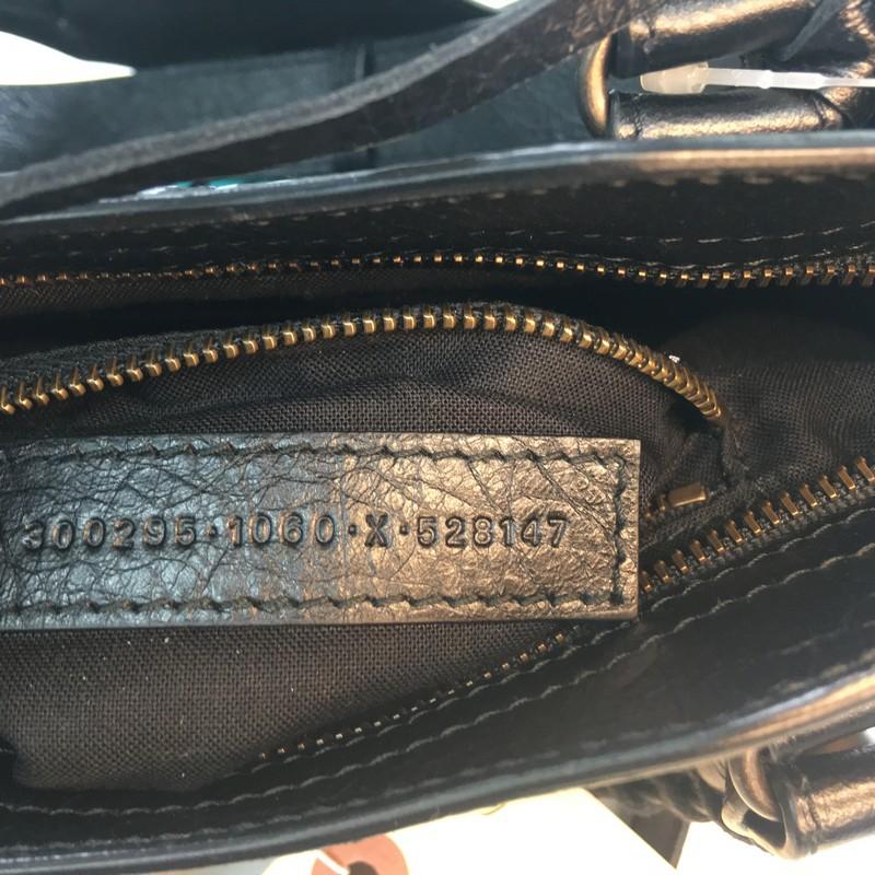 Women's or Men's Balenciaga City Graffiti Classic Studs Bag Leather Mini