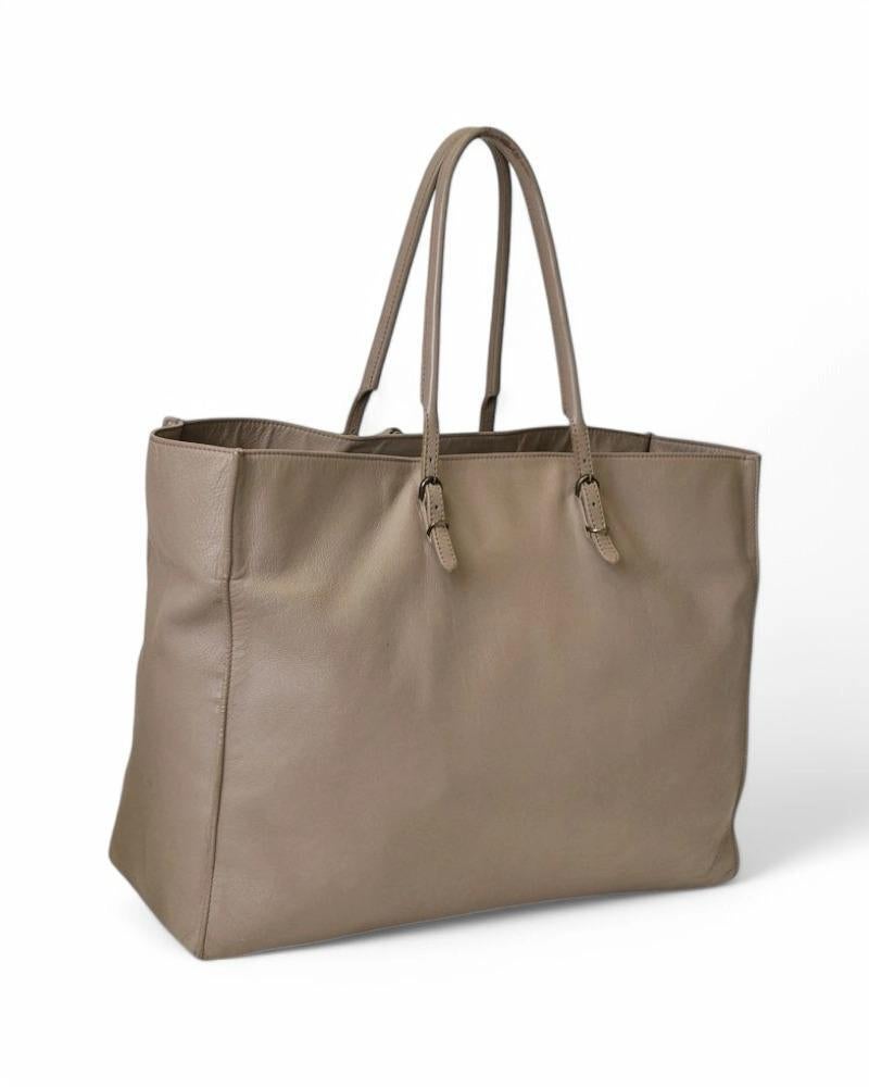 Women's Balenciaga City Papier A4 Beige For Sale
