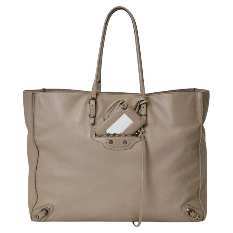 Balenciaga City Papier A4 Beige For Sale