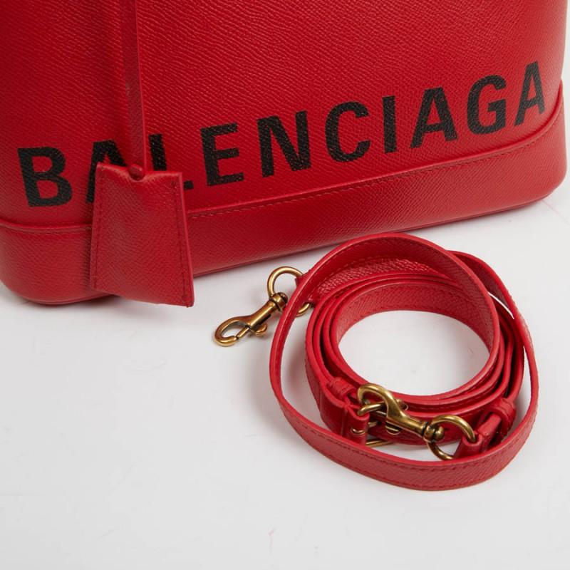 BALENCIAGA City Top Handle Red Poppy Size S Bag In Excellent Condition In Paris, FR
