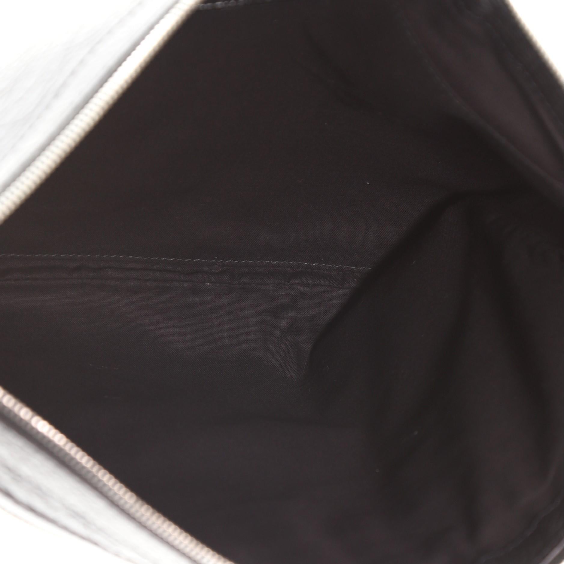Balenciaga Classic City Clip Pouch Leather Large Black 1