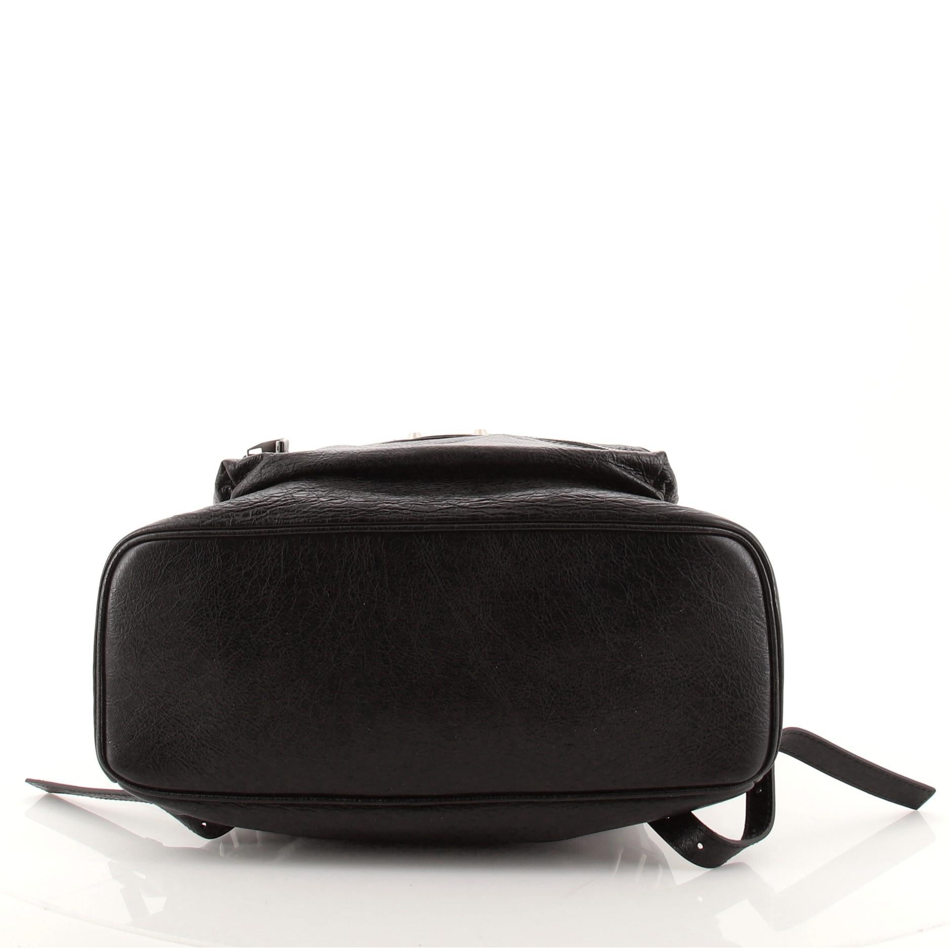 Balenciaga Classic Studs Backpack Leather In Good Condition In NY, NY