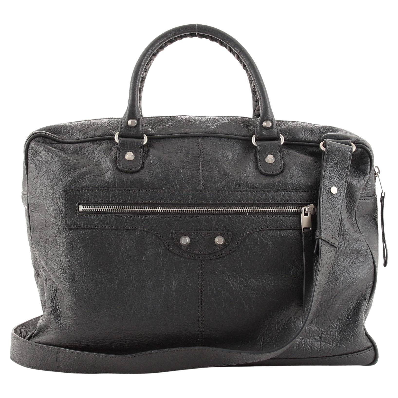 Balenciaga Classic Studs Briefcase Leather at 1stDibs