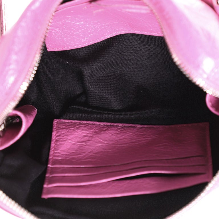 balenciaga classic reporter xs leather crossbody