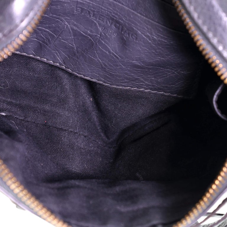 balenciaga classic reporter xs leather crossbody