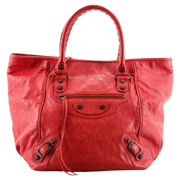 Balenciaga Red Suede Bag at 1stDibs | balenciaga suede bag, red suede ...