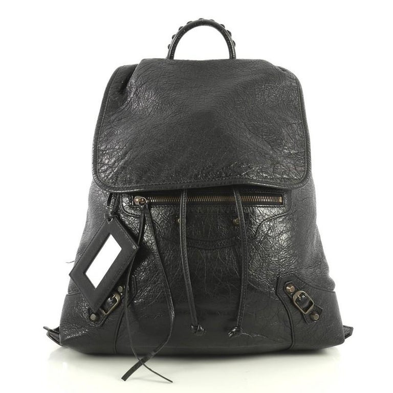 Balenciaga Classic Traveler Backpack Leather Small at 1stDibs