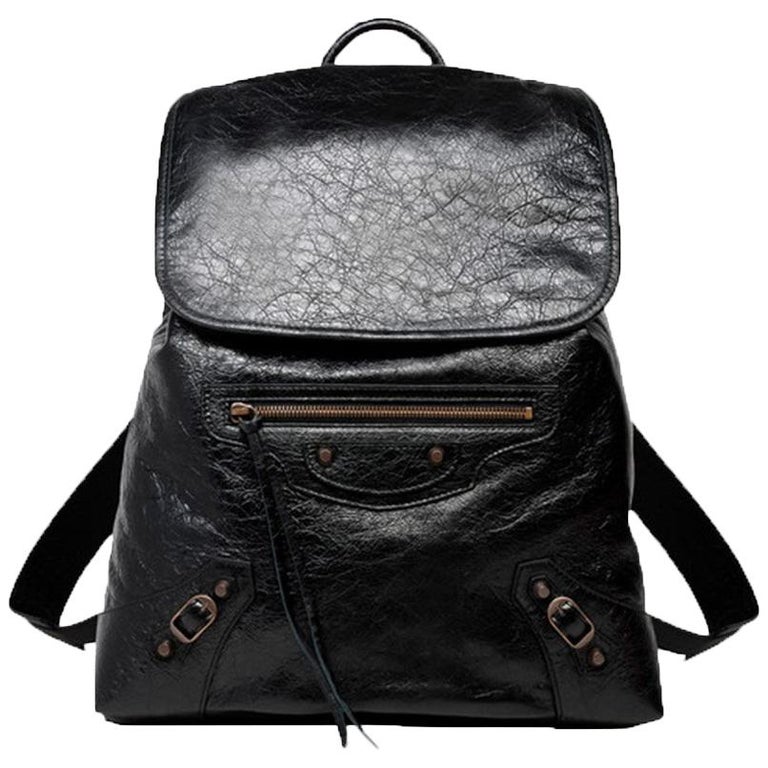 Balenciaga Classic Traveler Small Lambskin Backpack at 1stDibs gg
