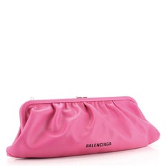 Balenciaga Cloud Clutch Leather XL