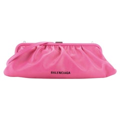 Balenciaga Cloud Clutch Leather XL
