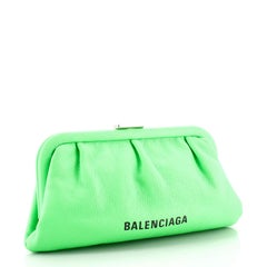 Balenciaga Cloud Clutch Leather. XS