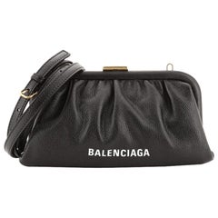 Balenciaga Cloud Clutch Leather. XS