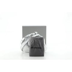 Balenciaga Cloud Coin Purse with Strap Leather
