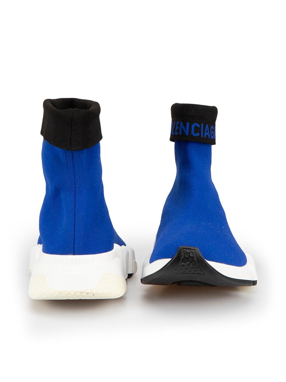 Balenciaga Kobalt Blau Speed Sock Trainer Größe UK 6 im Zustand „Neu“ im Angebot in London, GB
