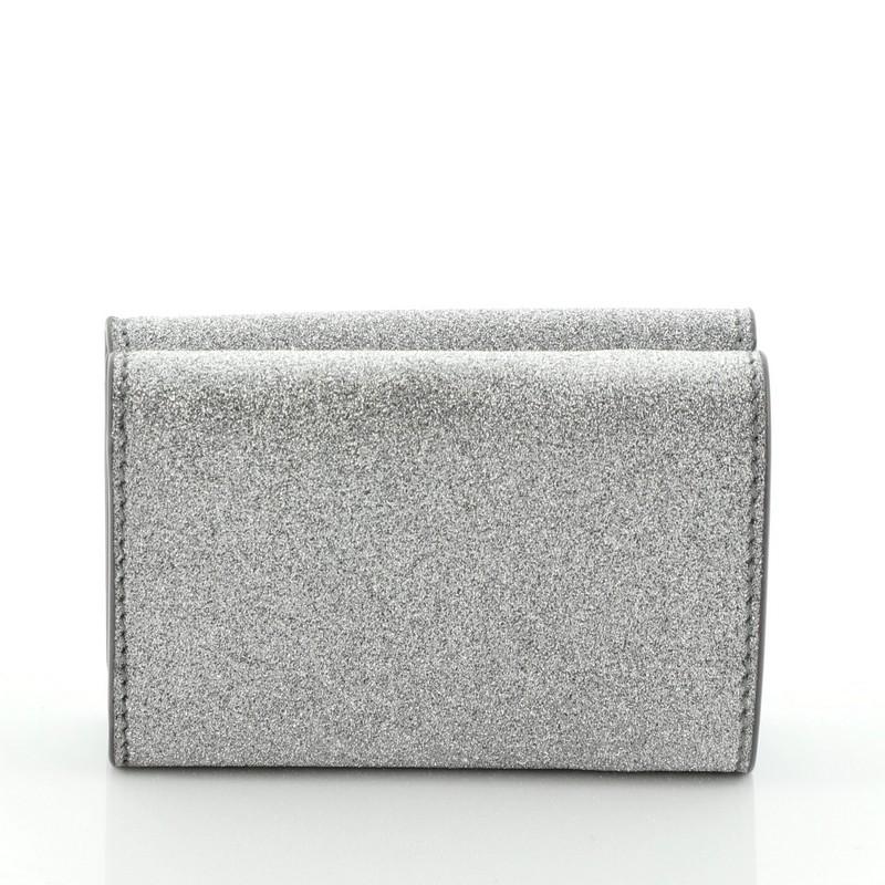 Balenciaga glitter card holder sales