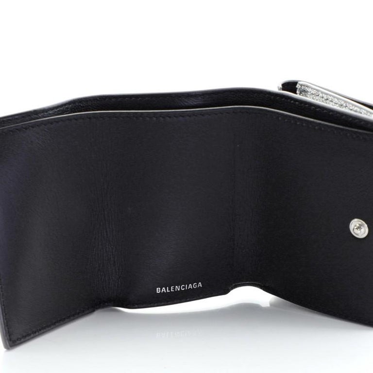 Balenciaga Coin Wallet Glitter Leather at 1stDibs balenciaga wallet