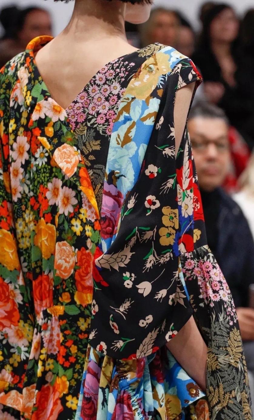 BALENCIAGA Collectible Maxi Dress- Runway F/W 2016- Demna’s Debut Collection In Good Condition For Sale In Woodland Hills, CA