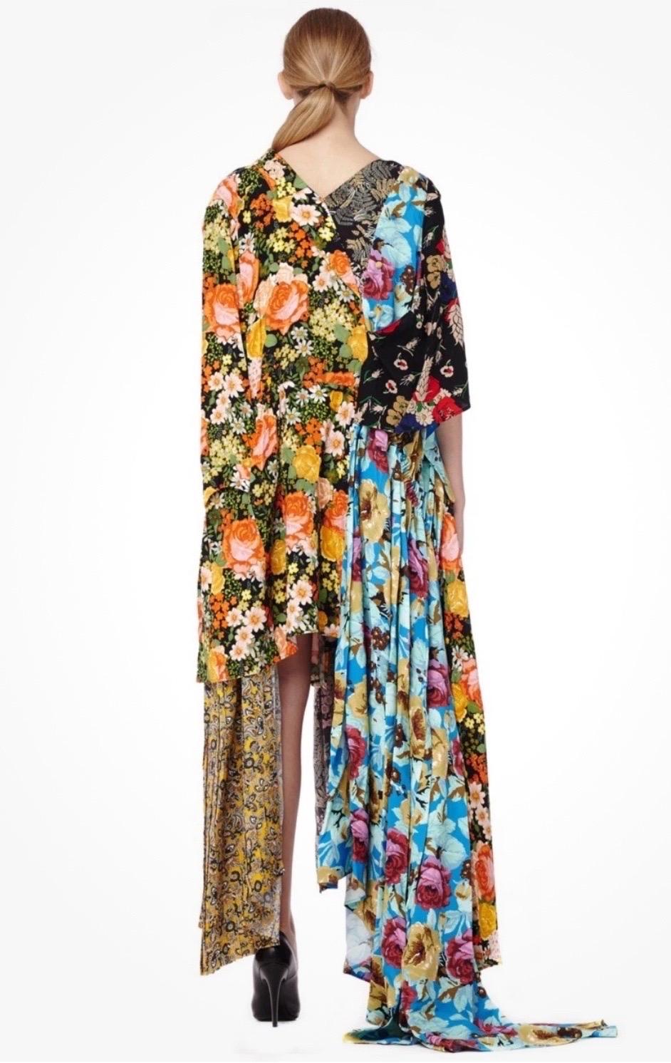 BALENCIAGA Collectible Maxi Dress- Runway F/W 2016- Demna’s Debut Collection For Sale 2