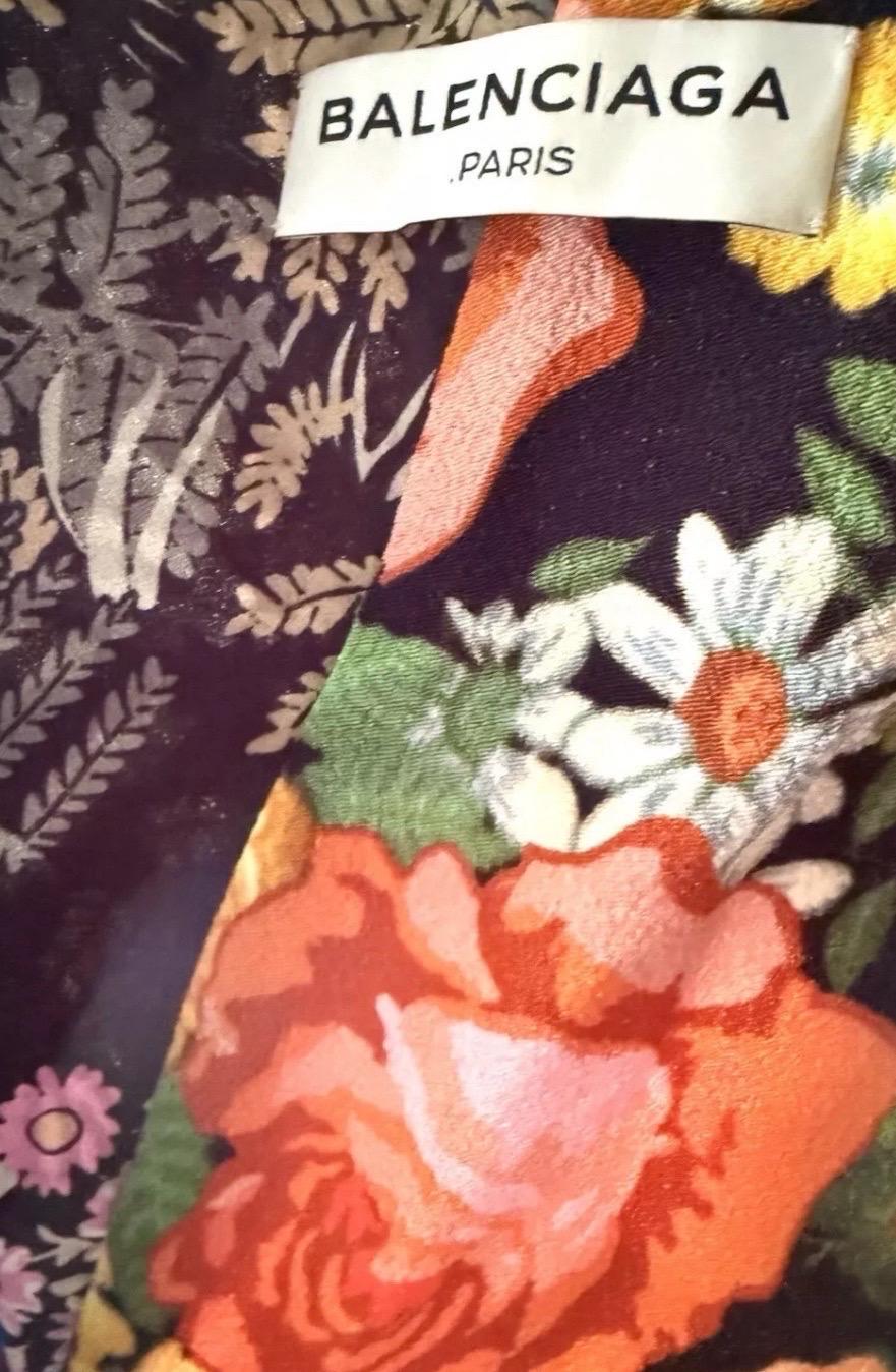 BALENCIAGA Collectible Maxi Dress- Runway F/W 2016- Demna’s Debut Collection For Sale 4