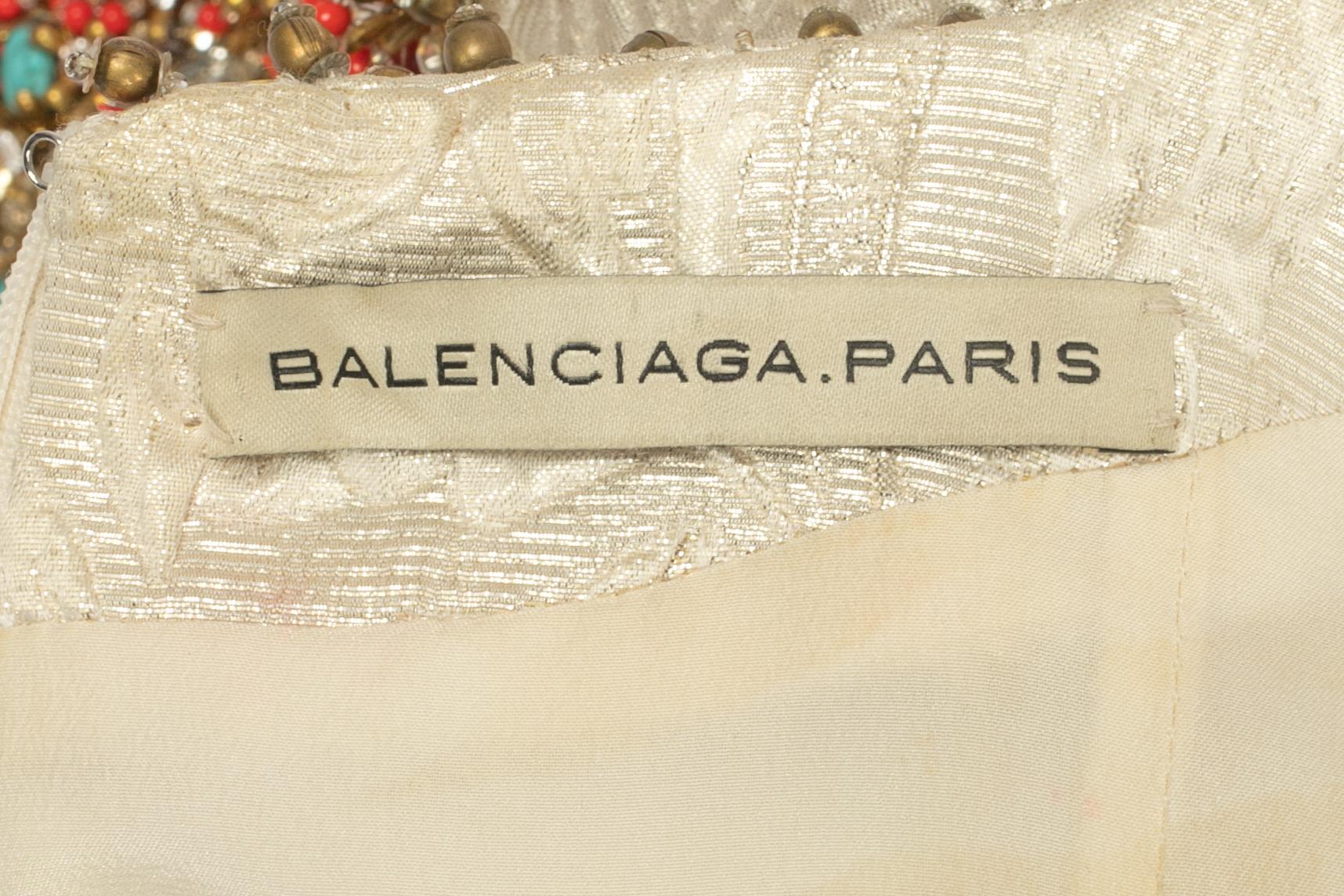 Balenciaga coral dress 2006 For Sale 7