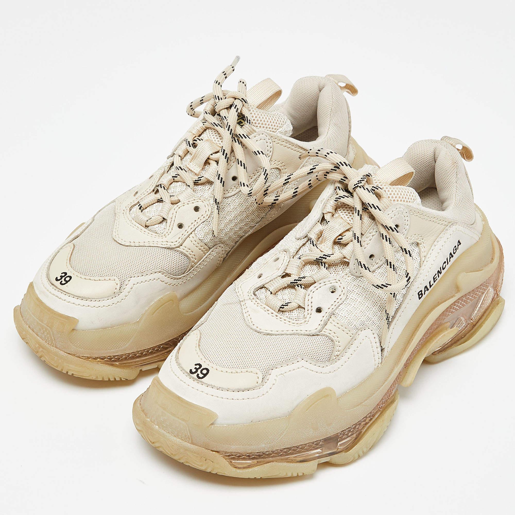 The Triple S by Balenciaga was first seen in January of 2017, but it dropped only in September of the same year. Once it launched, the shoes shook the sneaker scene and started the 