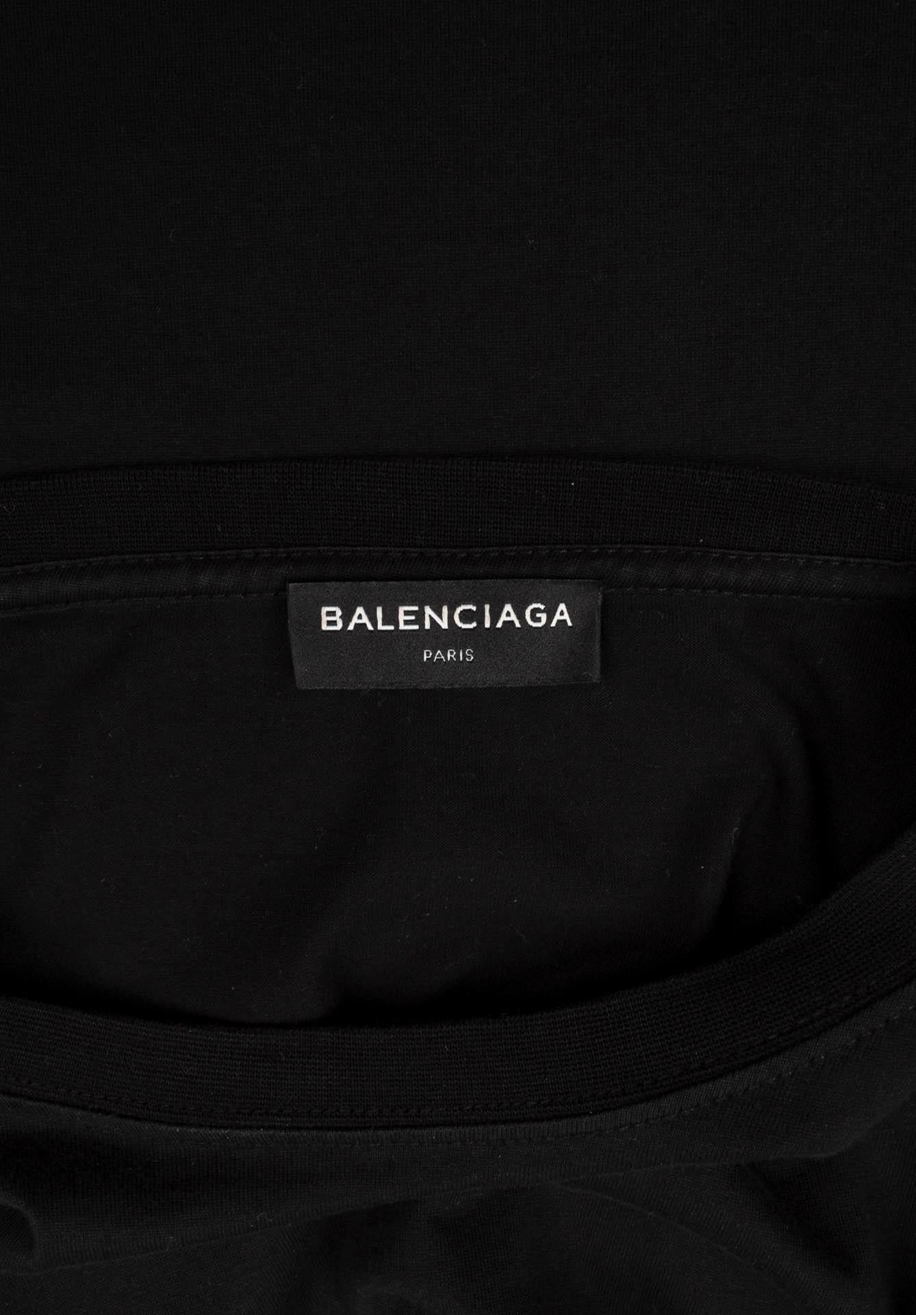 Balenciaga crew neck Sinners oversized Men T Shirt Size S (M/L) For Sale 1