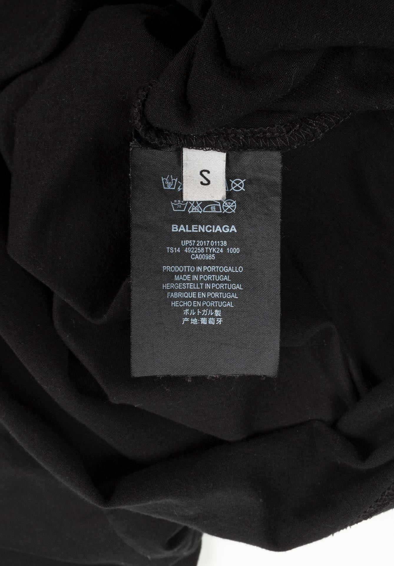 Balenciaga crew neck Sinners oversized Men T Shirt Size S (M/L) For Sale 2