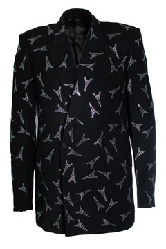 Balenciaga, blazer de cristal Torre Eiffel