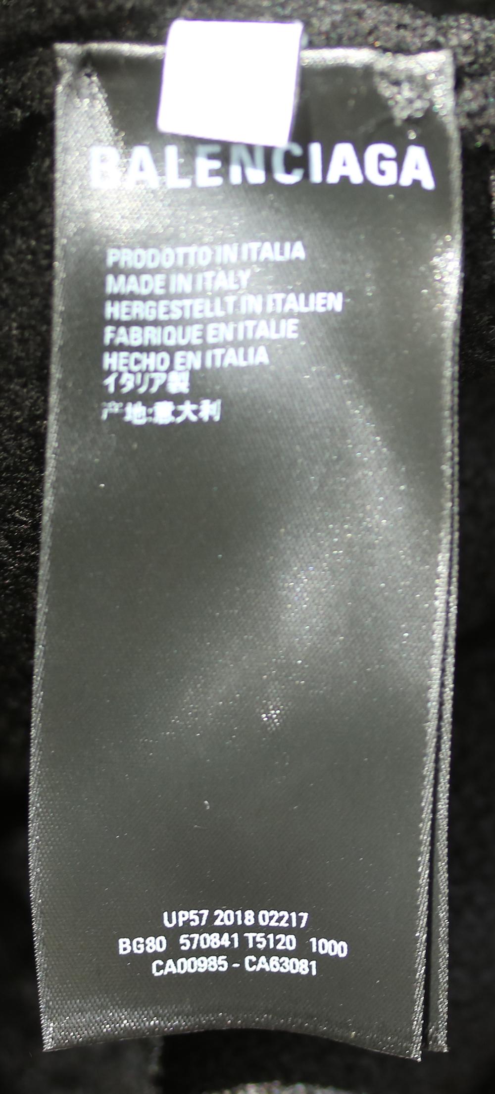 Balenciaga Crystal-Embellished Stretch-Velvet Mini Dress In Excellent Condition In London, GB