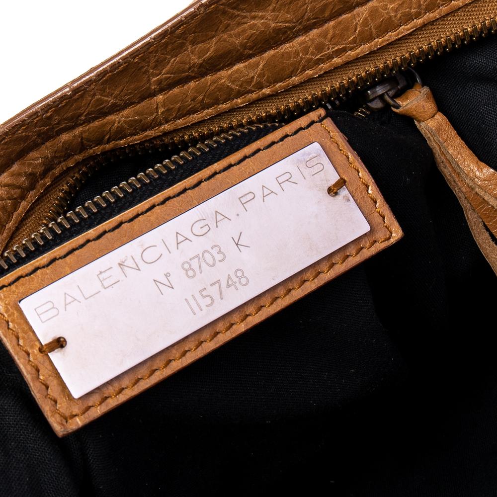 Balenciaga Kreuzkümmel Leder BH Motorrad Stadt Tasche 6