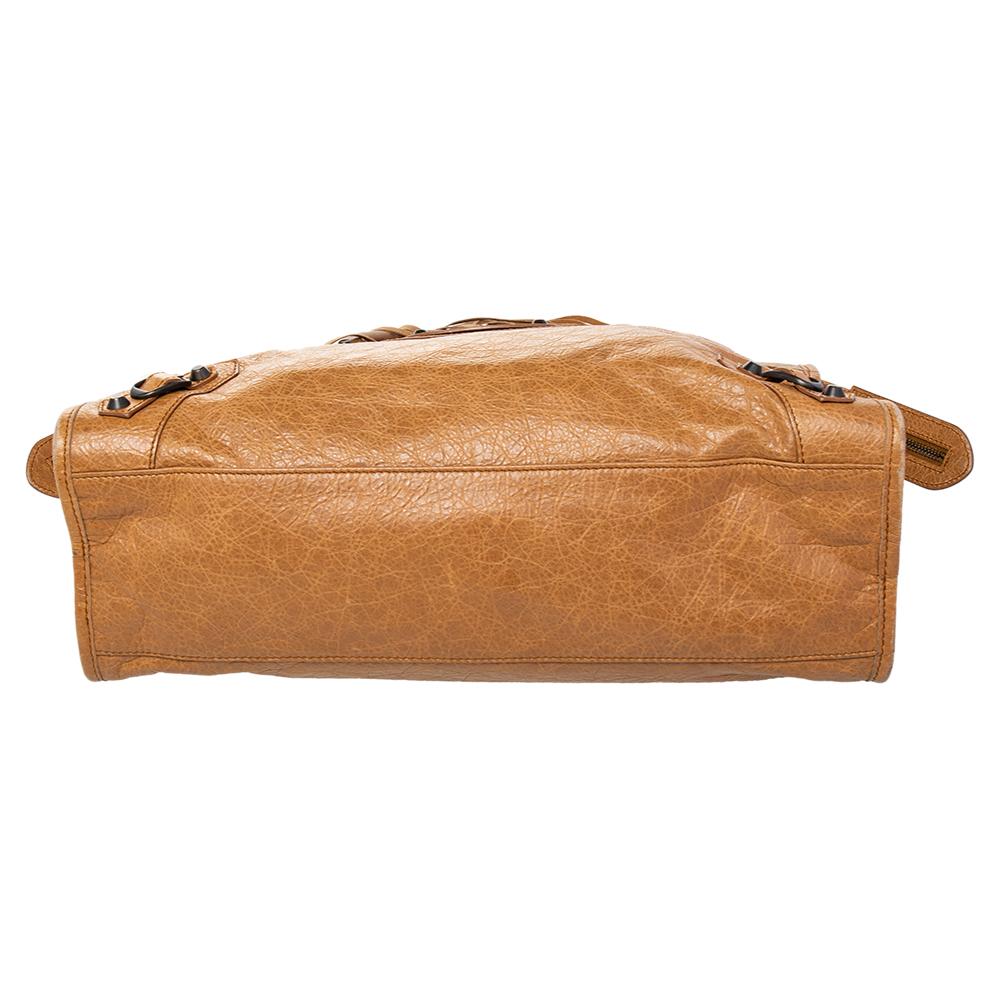 Balenciaga Kreuzkümmel Leder BH Motorrad Stadt Tasche Damen