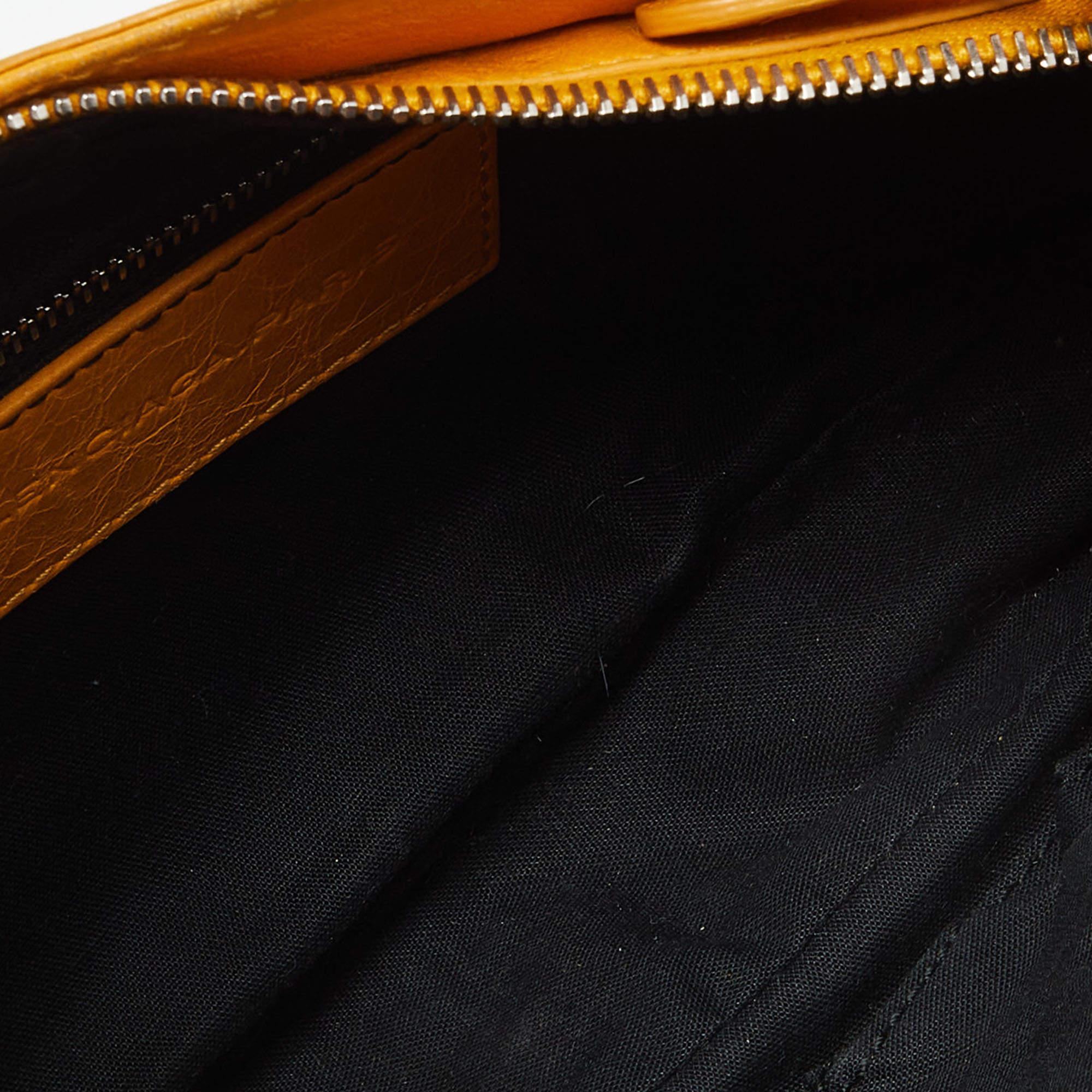 Balenciaga Cumin Leather Classic Hip Crossbody Bag For Sale 5